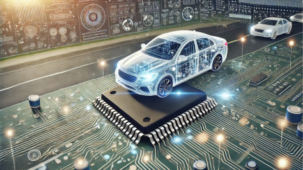 High-performance Integrated Circuits (ICs) used in Advanced Driver-Assistance Systems (ADAS), enhancing vehicle safety and automation.